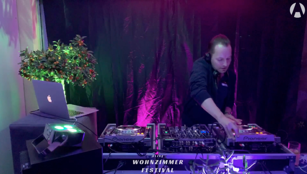 DJ F.A.B Fabian Egelhofer Alive Wohnzimmer Festival Team Alive